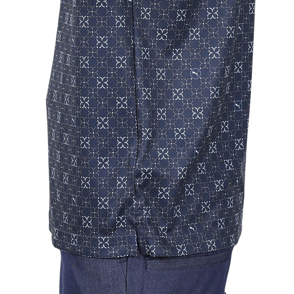 Рубашка для гольфа GOLF Pure Monogram Deep Sky [PUMA] Поло/626275 Мужская Темно-синий/Сланцевый