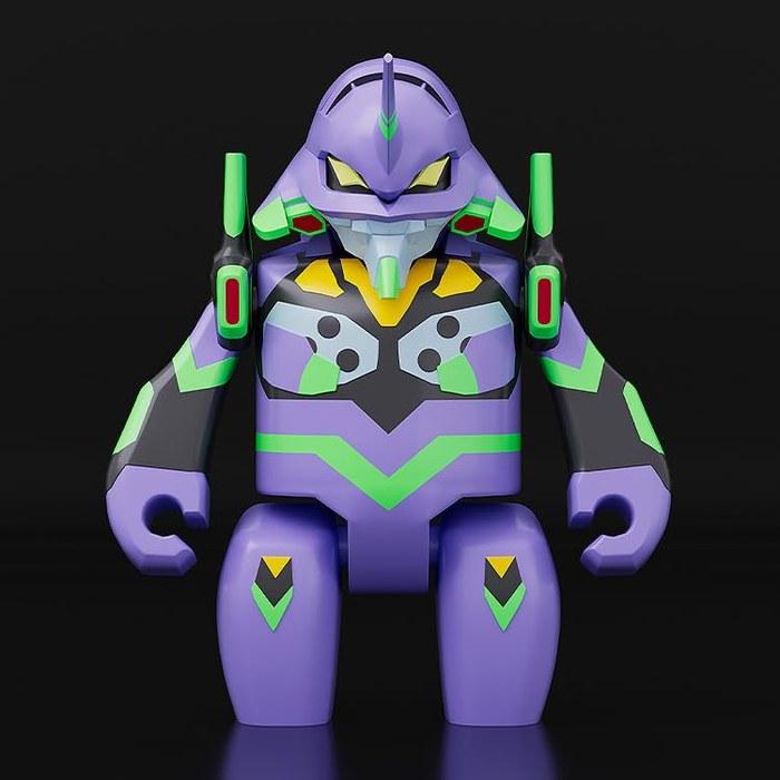 GOOD SMILE COMPANY BRICKROID Evangelion Evangelion Unit-01, 5cm, Painted Action Figure