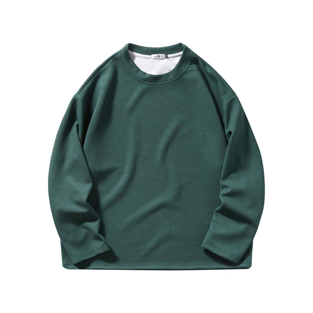 Мужской флисовый круглый воротничок с флисовой толстовкой однотонного цвета и флисовой флисовой курткой