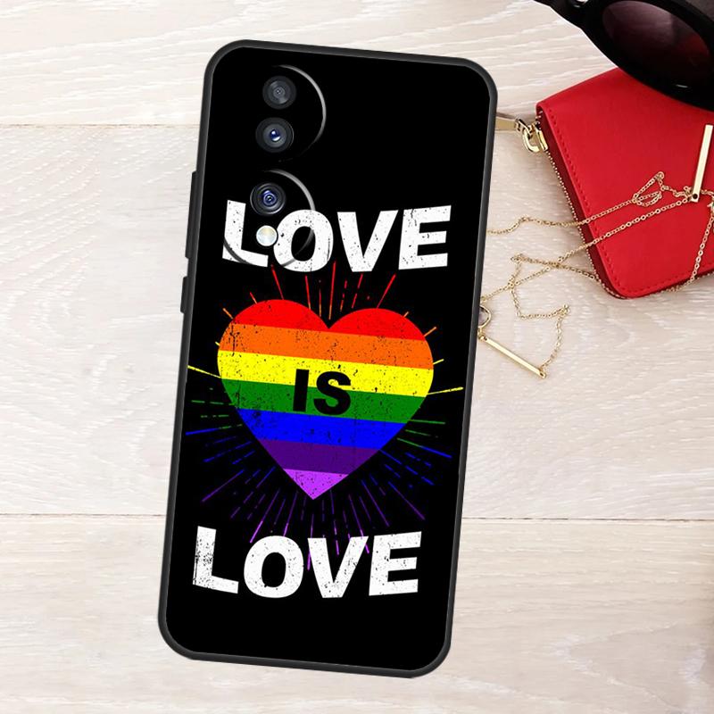 Gay Lesbian Lgbt Rainbow Pride Phone Case For Honor 90 70 50 Lite Magic 5 6 Pro X6 X7 X8 X9 X6a X7a X8a X9a X8b X9b Cover