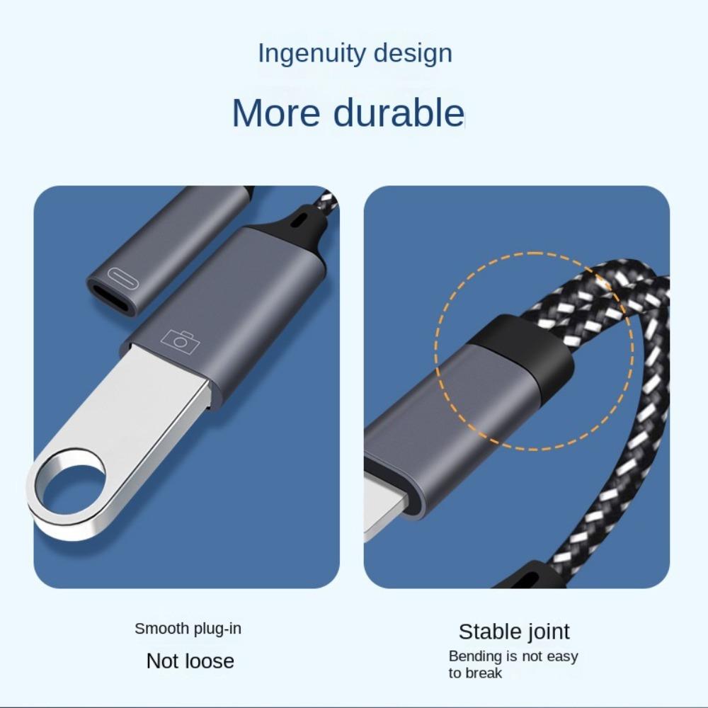 USB 3.0 2 in 1 Type-C To USB a Adapter Type C OTG Charging Adapter Tablet