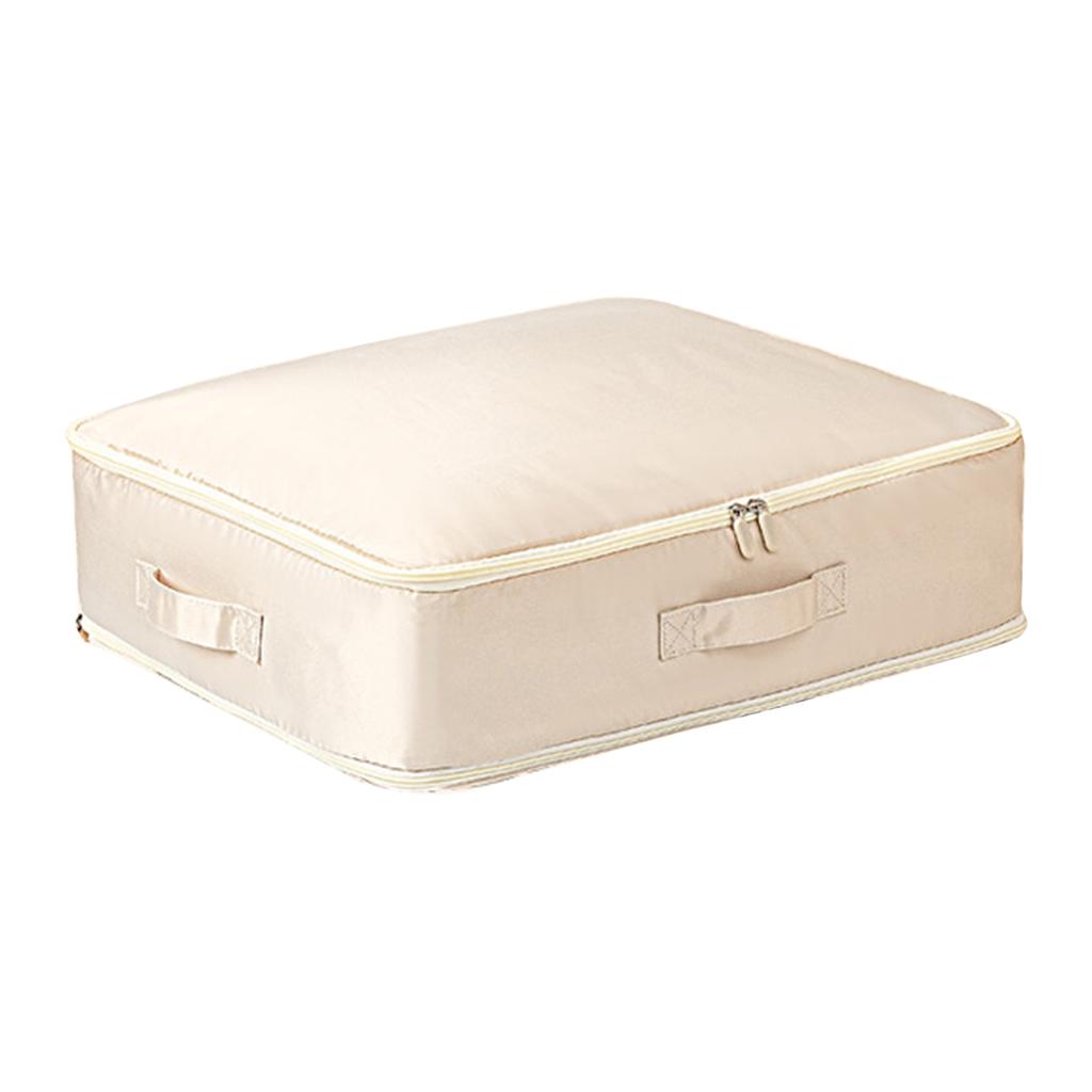 Large Comforter Storage Bag Functional Quilt Storage Bag with Carry Handles Space Saving Quilt Containers