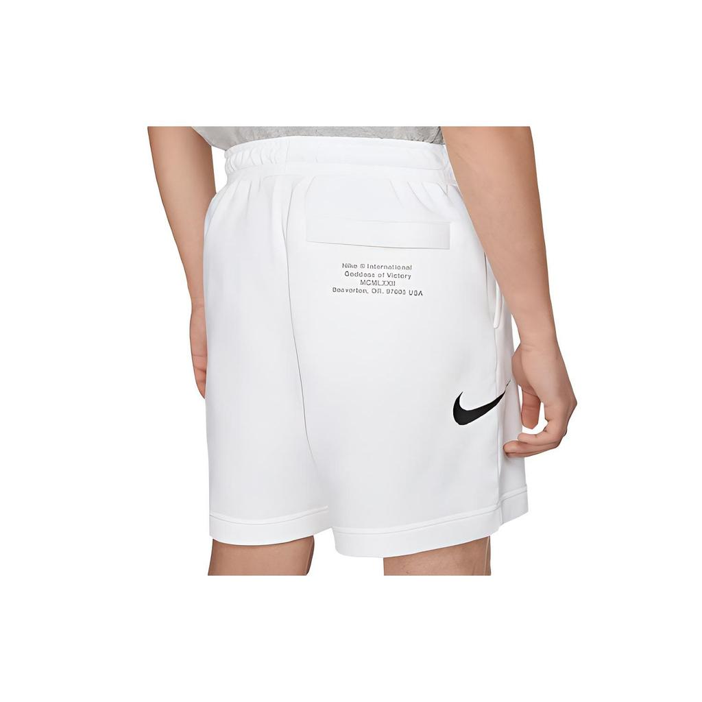 Nike Шорты мужские French Terry Swoosh, белые DB4958-100
