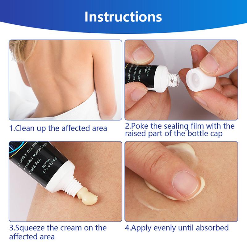 20G Herbal Extract Lumbar Muscle Strain Ointment Knee Joint Pain Plaster