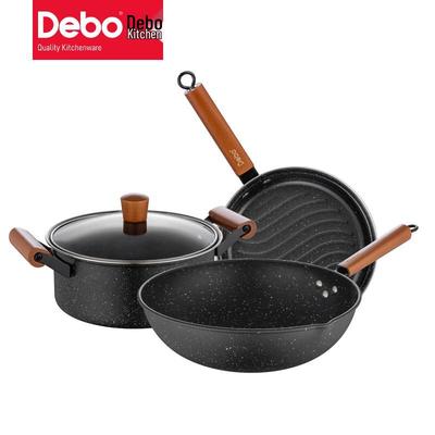 Набор чугунной посуды Debo Ratzeburg из 3 предметов