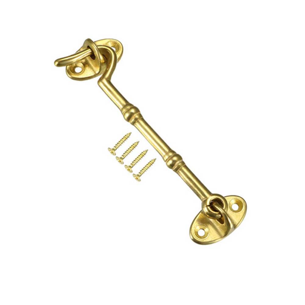 Heavy Duty With Screws Home Improvement Door Buckle Window Lock Cabin Hook Door Lock Hasp Door Bolt