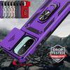 3 In 1 Protective Phone Case For Redmi 12C Redmi Note 12 5G Redmi Note12 Pro 5G Military-Grade Armor Shockproof Cover With Ring Magnetic Kickstand