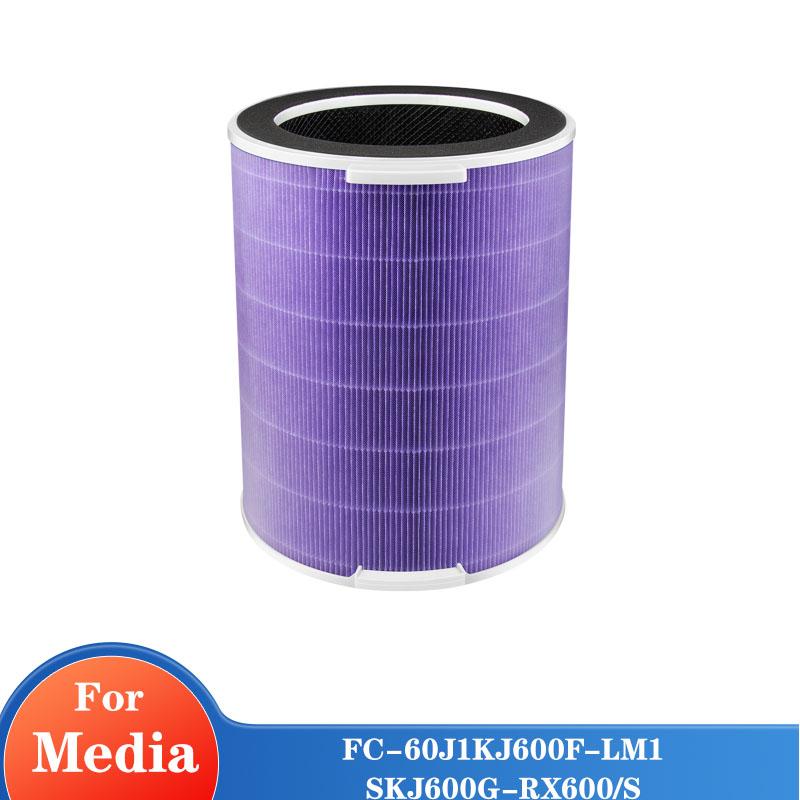 Сменный Комбинированный Фильтр Для Очистителя Воздуха Media FC-60J1KJ600F-LM1/SKJ600G-RX600/S Hepa Угольный Фильтр Pm2.5