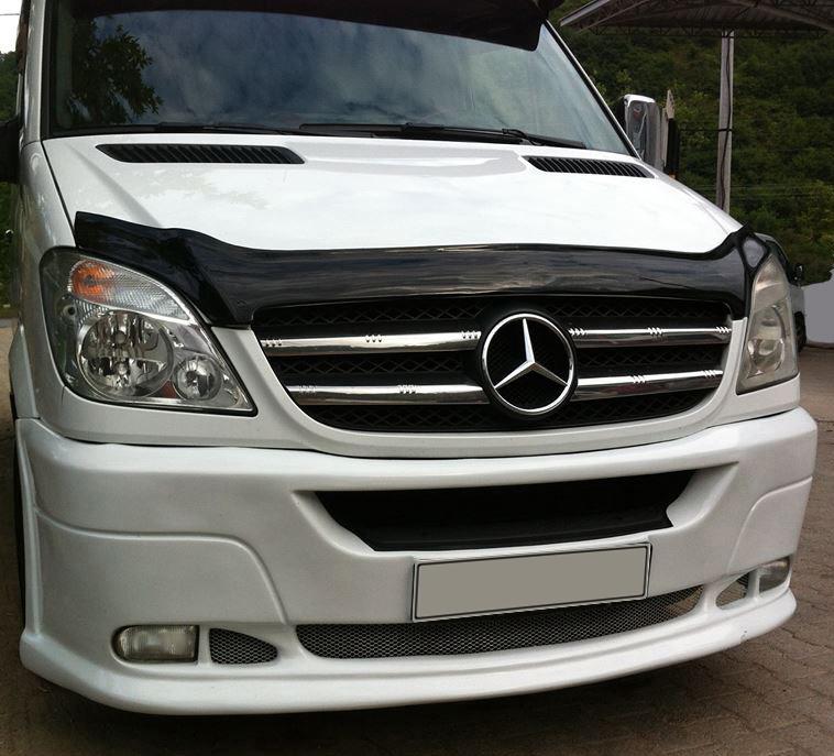 Дефлектор капота 2006-2013 (EuroCap) для Mercedes Sprinter W906