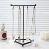 Adjustable Earring Storage Rack Modern Jewelry Stand with Tray and Bracket Support Jewelry Presentation Shelves