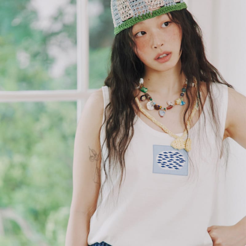 MISU A BARBE PRECIOUS FISH STRING YELLOW