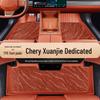 Durable, eco-friendly, odorless TPE high-side floor mats for Chery Jetour PRO EV.