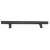 10PCS Cabinet Door T Handle Stainless Steel Modern Wardrobe Drawer Pull Handle for Bedroom Living Room Black