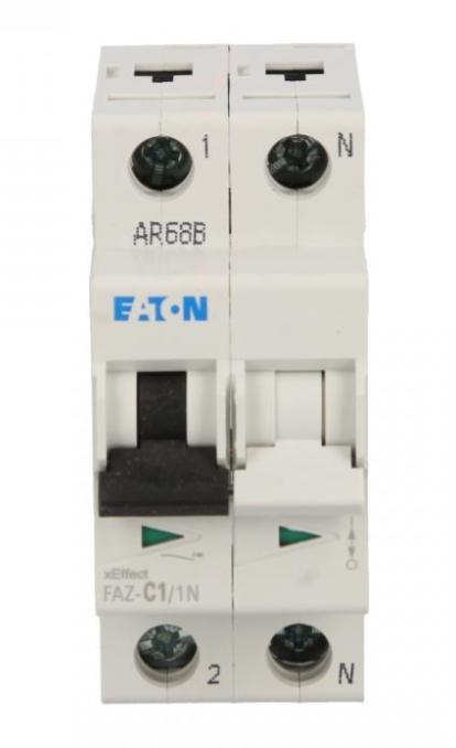 Circuit Breaker 1+N C 1A 15Ka Ac Phase C1/1N 278659