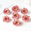 20/40pcs Artificial Flowers Silk Rose Colorful Room Home Garden Wedding Bridal Bouquet Garland Festival Gifts Box Fillers Decor