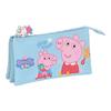 School Case Peppa Pig Baby Light Blue (22 X 12 X 3cm)