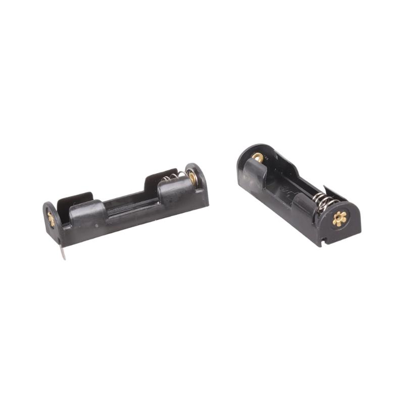 Compact 2A Battery Holder With Solderable Contacts Lightweight Design For Flashlights Portable Electronics