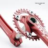 Интегрированная горная шатунная система EVOSID Hollow с кареткой, 104BCD, с одной звездой (32/34/36/38 Зубьев)