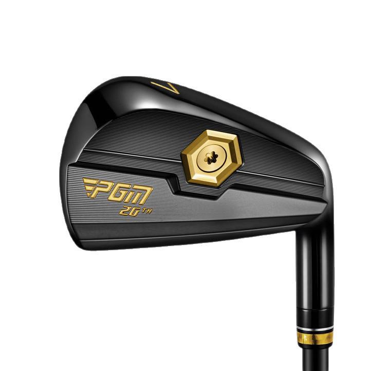 PGM Men's 20th Single Piece Forged Soft Iron Golf Club - Seven Iron with Low Center of Gravity