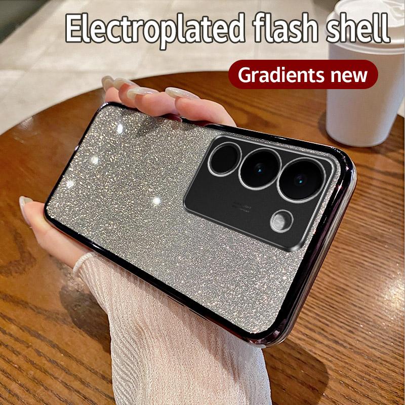 Чехол для телефона Vivo V29 V27 V25 Pro V23 Pro Y73S T1X Fashion Stamp Landscape Защита камеры Мягкий чехол из ТПУ