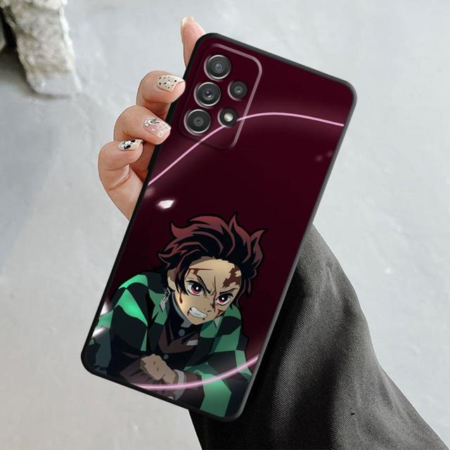 Чехол с рисунком аниме «Убийца демонов Nezuko» для Samsung Galaxy A14 A73 A53 A71 A51 A31 A33 A22 A12 A21s A13 A32 A52s A72 A52 A23