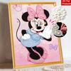 Disney Жемчужная живопись 5D Минни Маус Жемчужные драгоценные камни Арт Алмазная живопись Набор для взрослых Новичков Идеи для подарка Идеальное настенное украшение для дома