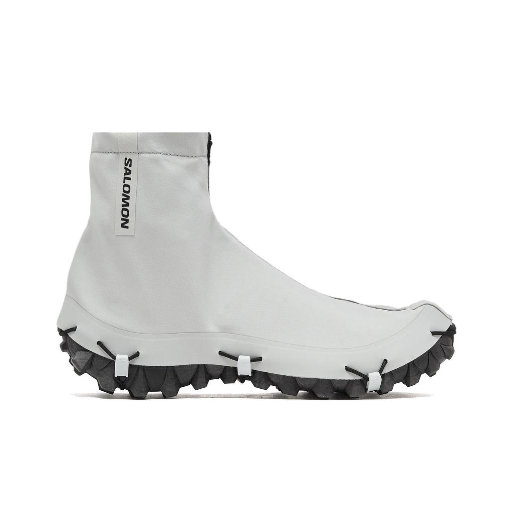 SALOMON Snowclog Advanced Fashion Comfortable Waterproof Support Mid-Top Outdoor Functional Shoes Unisex Shoes White Black 478600