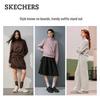 Skechers Женская толстовка с полумолнией и длинным рукавом, Осень 2026