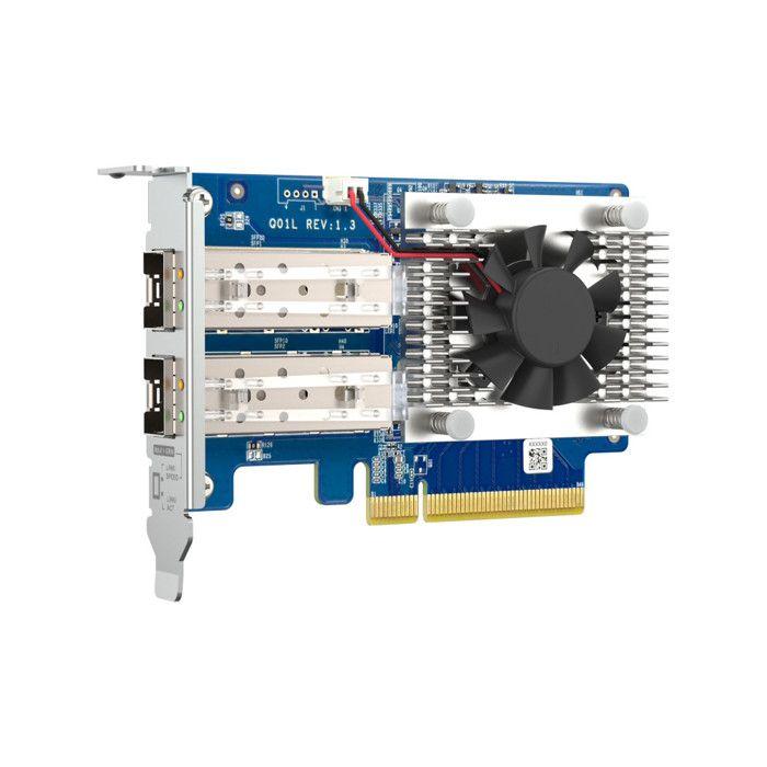 QNAP Scheda di Rete QXG-10G2SF-NXE 10GbE SFP+ Dual-Port per PC e NAS