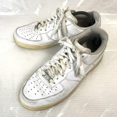 Кожаные кроссовки Air Force 1 Low Размер 28.5 10.5 Белый(ИСПОЛЬЗОВАЛ)