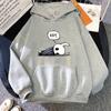 Hollow Knight Hot Game Character Print Hoodies Men High Street Funko Pop Sweatshirt Autumn Casual Pullovers Unisex Anime Clothes