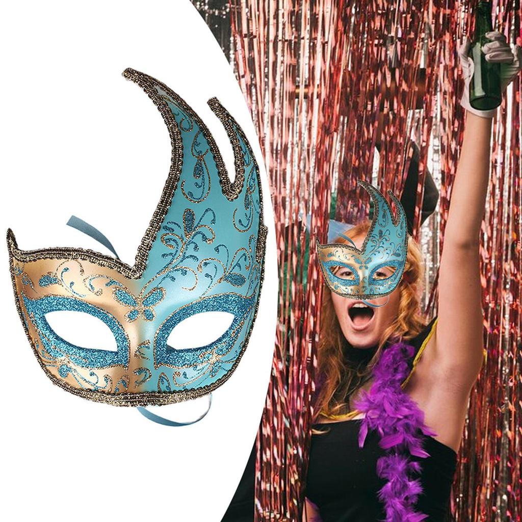 Masquerade Mask Cosplay Props for Women Party Favors Supplies Holiday Night Club