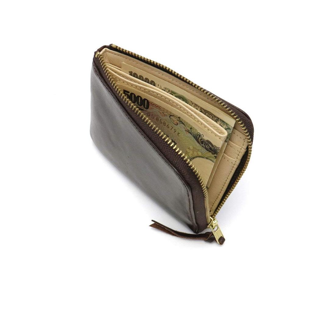 Porter SOAK Мужской кожаный мини-кошелек, Компактный, 101-0605, Коричневый60