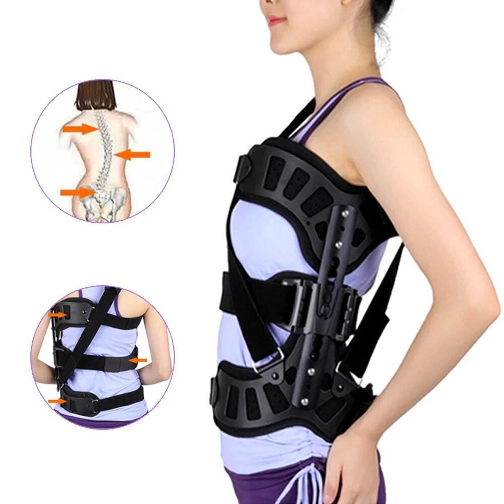 Tcare Регулируемый Корректор осанки при сколиозе Вспомогательный ортез позвоночника для послеоперационного восстановления спины унисекс для взрослых Здравоохранение