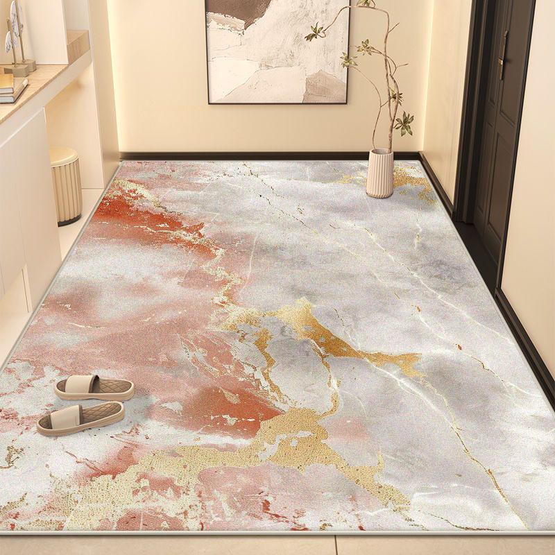 Marble Style Live Room Light Luxury Rug Big Size Antiskid Bedroom Decoration Carpet Easy Clean Coffee Tables Mat Soft Washable