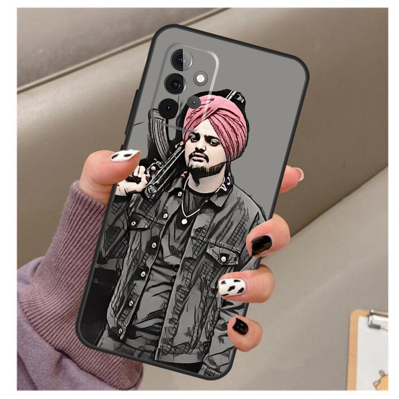 Sidhu Moose Wala Case For Samsung Galaxy A34 A54 A14 A06 A16 A26 A36 A56 A12 A32 A52 A13 A33 A53 A15 A35 A55
