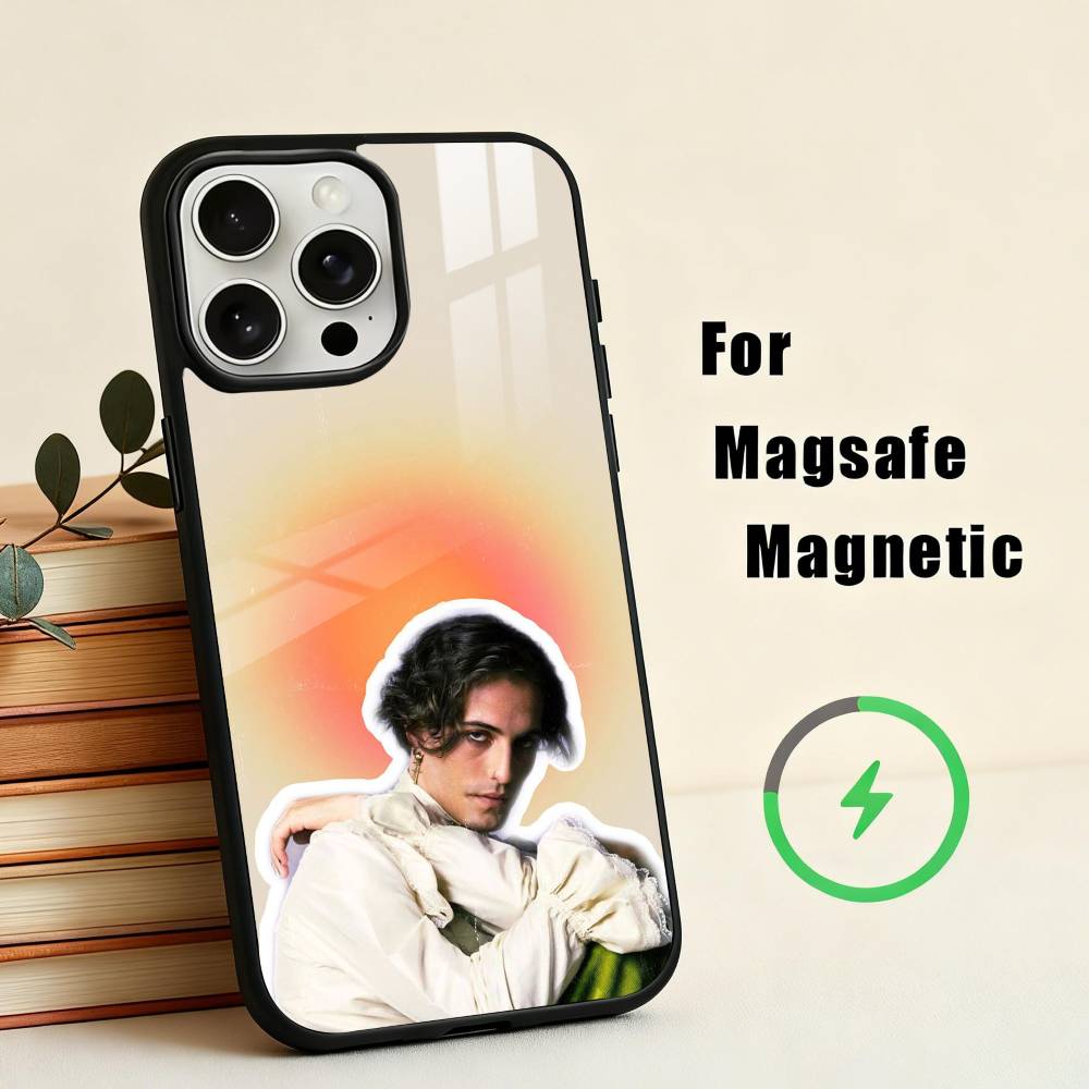 Чехол для телефона M-Maneskin-N D-Damiano David Для iPhone 17, 16, 15, 14, 13, 12, 11 Plus, Для чехла с магнитной беспроводной зарядкой