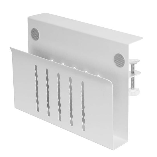 Настольный держатель для ноутбука, без сверления, настольная полка, органайзер для хранения планшетного компьютера, прочная настольная подвесная вертикальная подставка для ноутбука