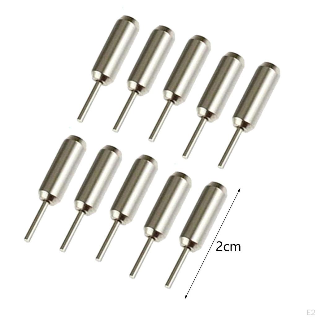 10 Pieces Watch Link Remover Pins Watchband Pin 20mm Sizing Metal Adjuster
