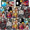 Чехол для телефона Samsung Galaxy S24 S23 iPhone 15 14 Xiaomi Redmi Note 13 12 11 8 10 9 Pro Max X XR OPPO A15 Huawei Anime Luffy Gear 5 One Piece Cover