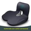 Memory Foam Seat Cushion Waist Back Support Pillow Set Orthopedic Ergonomic Coccyx Relief Hip Lumbar Pad for Office Chair Car