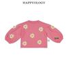 Девочковый джемпер Happyology с цветочной вышивкой