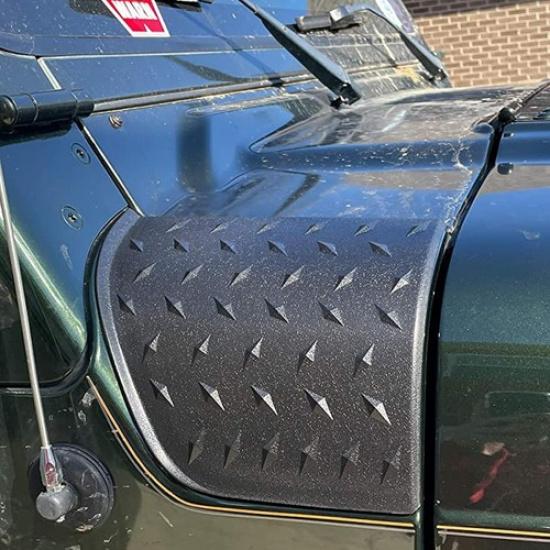 Cowl Armor Cover Side Body Cowling Armor Corner Guard for 97-06 Jeep Wrangler TJ