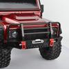 Metal FrontRear Bumper with LED Lights for Traxxax Trx4 for SCX10II 90046 110 RC Car