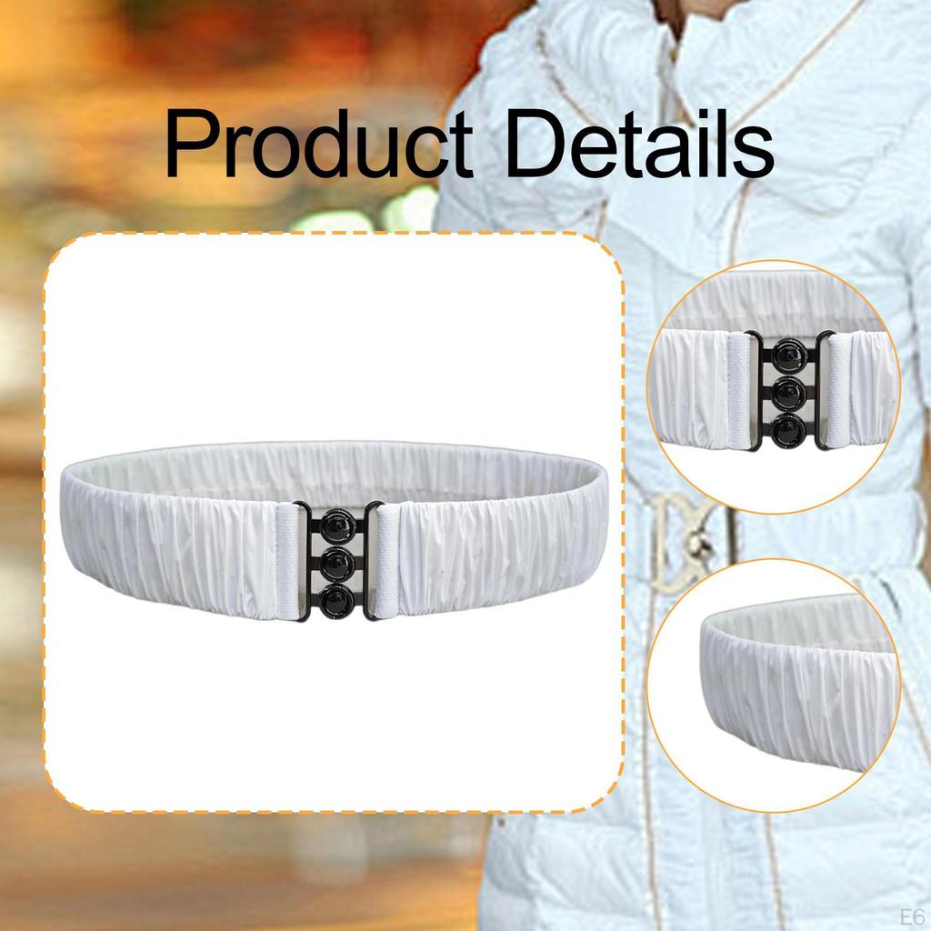 Эластичный поясной ремень Повседневный элегантный пояс для зимней верхней одежды