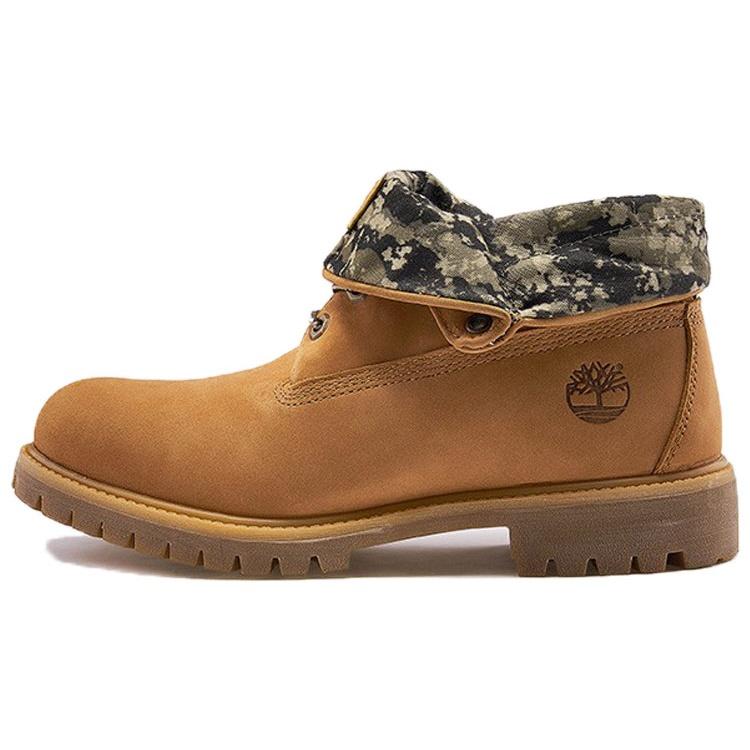 Timberland Ботинки с откидным верхом Premium Basic 'Пшеничный Оливково-зеленый Камуфляж' Мужские A1HAE