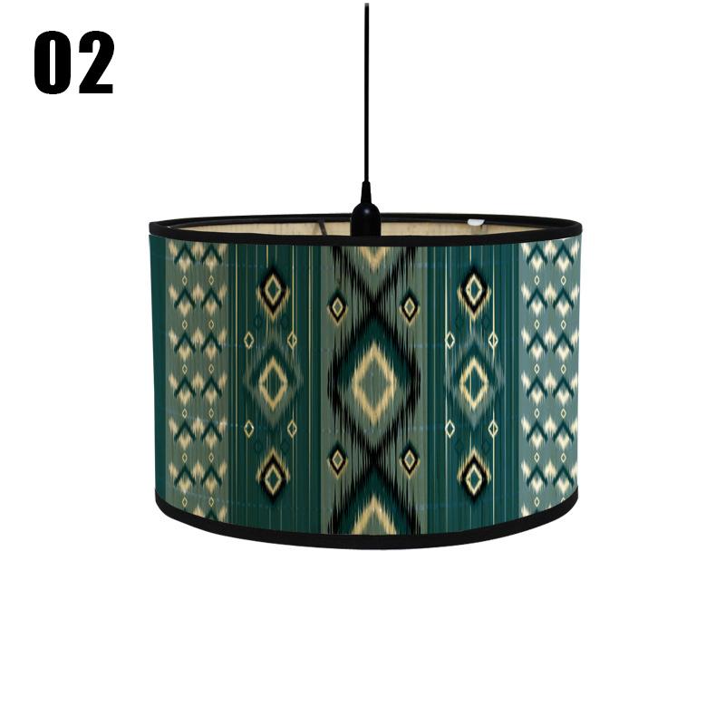 Ретро-стиль Бамбуковый Арт-абажур для лампы, абажур для кафе, ресторана, люстра, декор для комнаты в доме, чехол для лампы