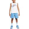 Nike Майка белая, детская, 3-7 лет II3032-100