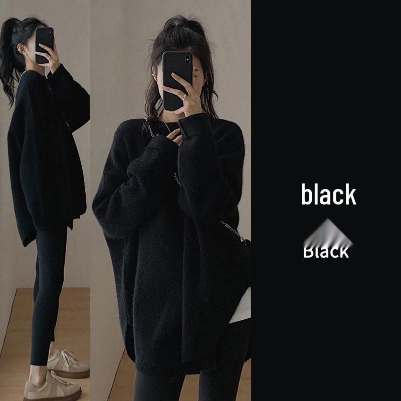 Женский красный свитер на Новый год года Кролика - Осенне-зимний вязаный топ