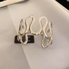 European-American Metal Wave Bracelet: High-End Niche Fashion with Light Luxury Style